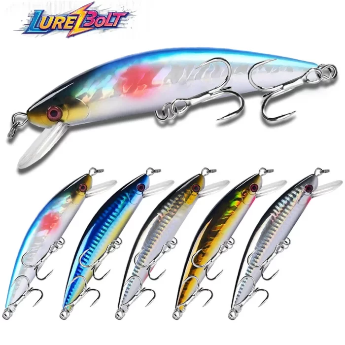 Top Realistic 3D Eyes Hard Plastic Fishing Lures for Bass and Pike Anglers