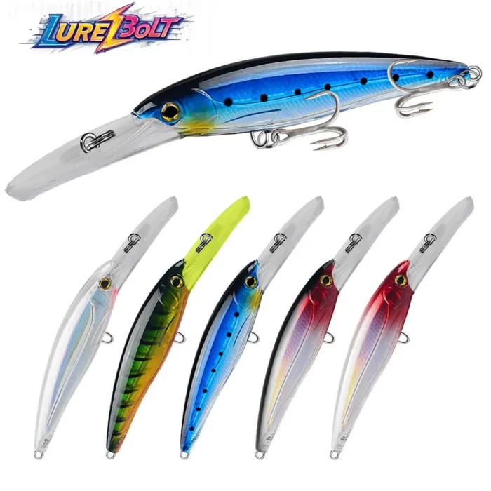 Floating Deep Diving Crankbait for Catching Freshwater and Saltwater Predators
