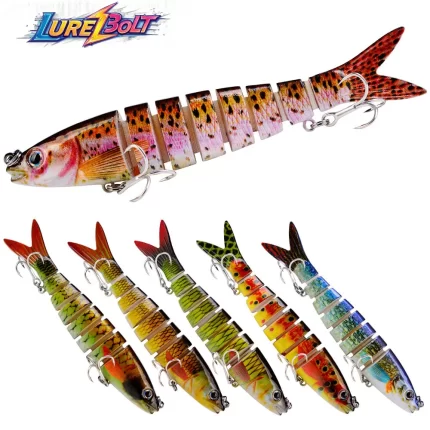 High-quality colorful fishing lure set for various fishing environments