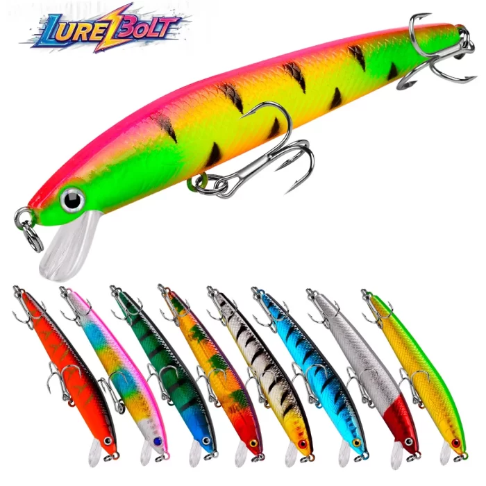 Refers to a short-billed or short-lipped design, common in lure