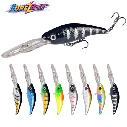Small Ultra Deep Diving Hard Bait Set | Lifelike Lures for Deepwater Predators