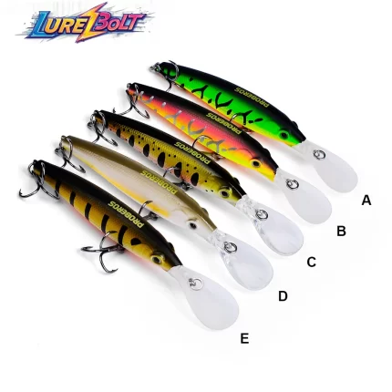 PROEROS Deep Diving Long Lip Fishing Lures - Best Crankbaits for Deep Water Fishing