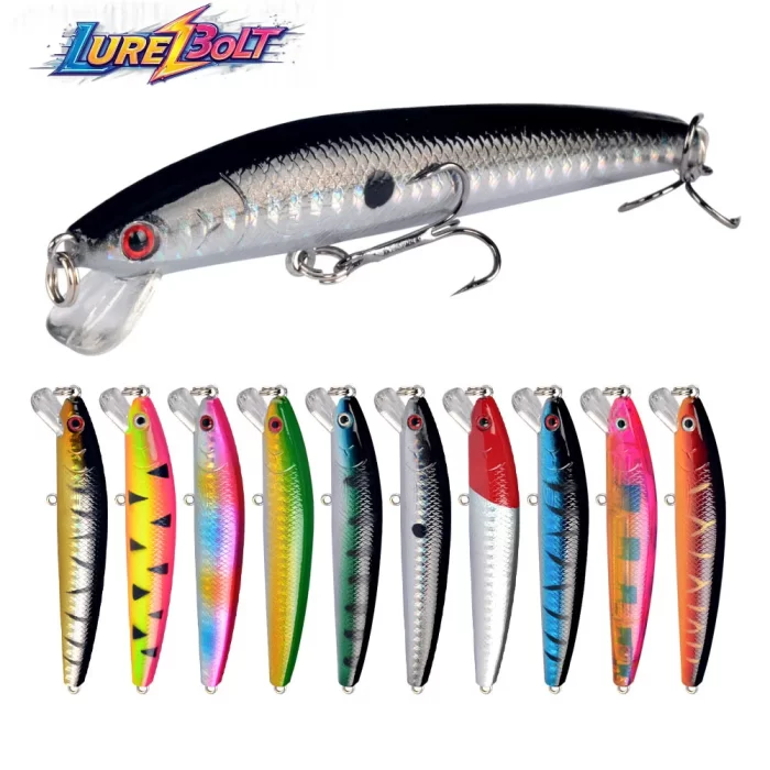 Floating Double Hook Crankbait | Compact Design for Shallow Water Targeting