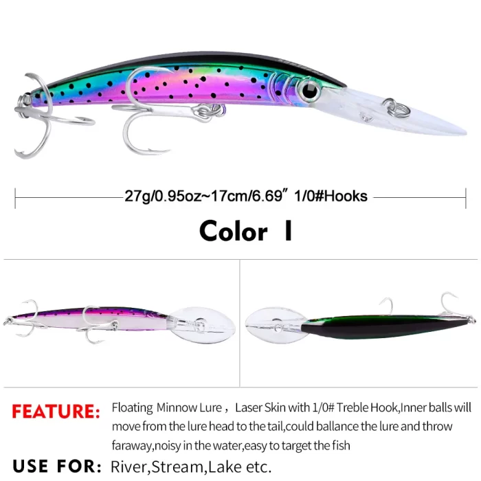 Diverse Fishing Lure Set - Various Colors and Styles of Artificial Baits - Image 10