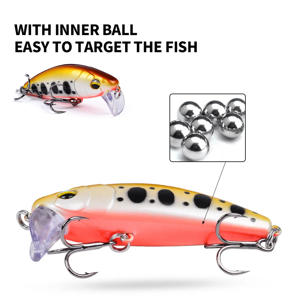 Laser Design Red and Black Belly Lure with Inner Ball