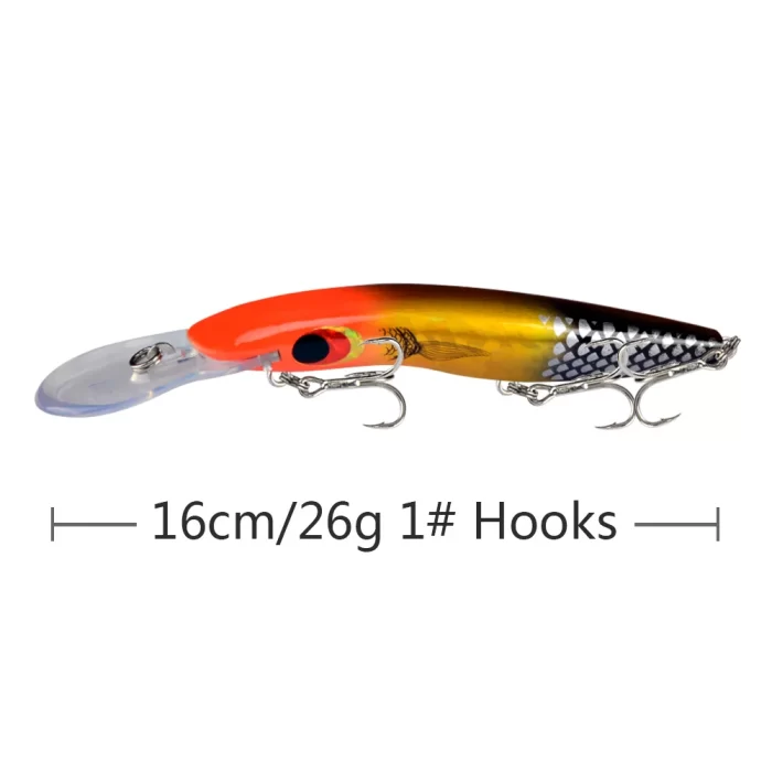 Large-Mouth Colorful Deep Diving Hard Bait Set | Designed for Big Fresh & Saltwater Predators - Image 10