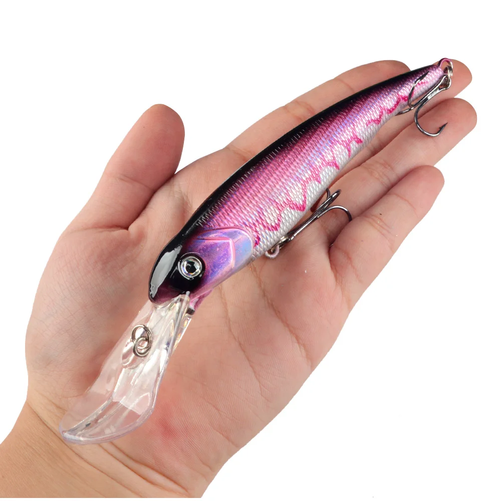Fishing scenario demonstrating the crankbait in action