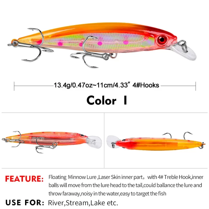 Bionic fish design with 6-color hooks & tri-joint action. Military-grade ABS for fresh/saltwater. Strike with precision. #LureBoltLureBait