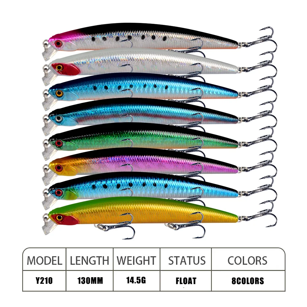 LureZ Bolt Fishing Lure in blue and black with 6# hooks and lifelike details