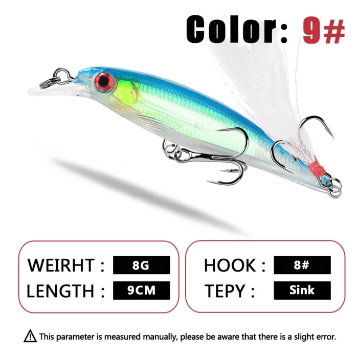 Best Feathered Treble Hook Fishing Lures for Trout and Bass Enthusiasts - Image 10