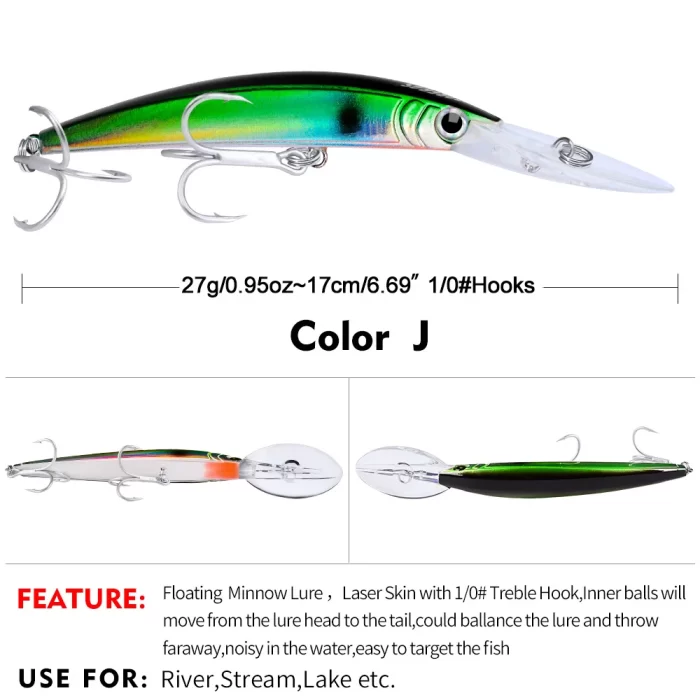 Diverse Fishing Lure Set - Various Colors and Styles of Artificial Baits - Image 11