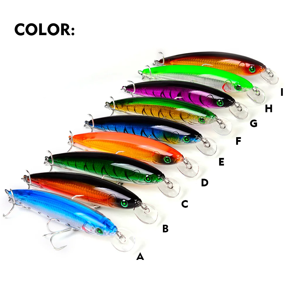 Ultra-Realistic Minnow Lures – Premium Fishing Baits for Bass, Trout, and Walleye