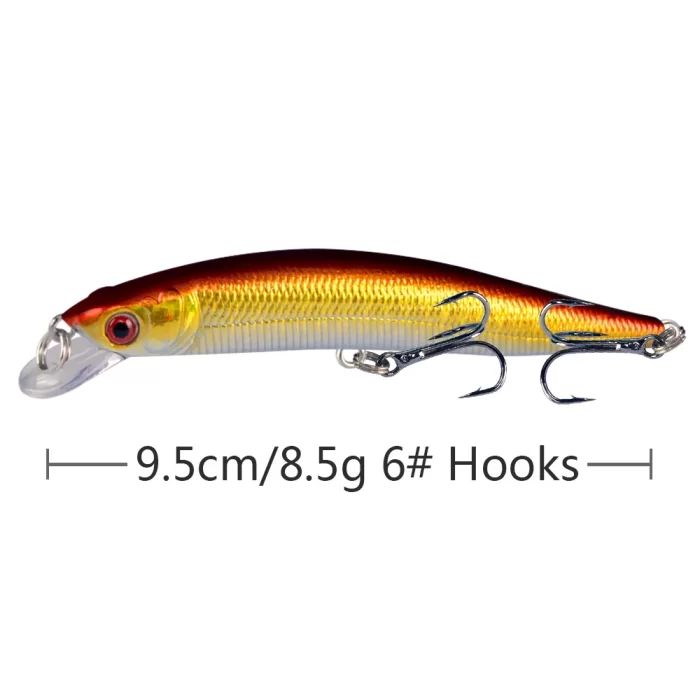 Multicolor Long Casting Deep Water Stickbait Lure Set | Ideal for Freshwater and Saltwater Fishing - Image 11