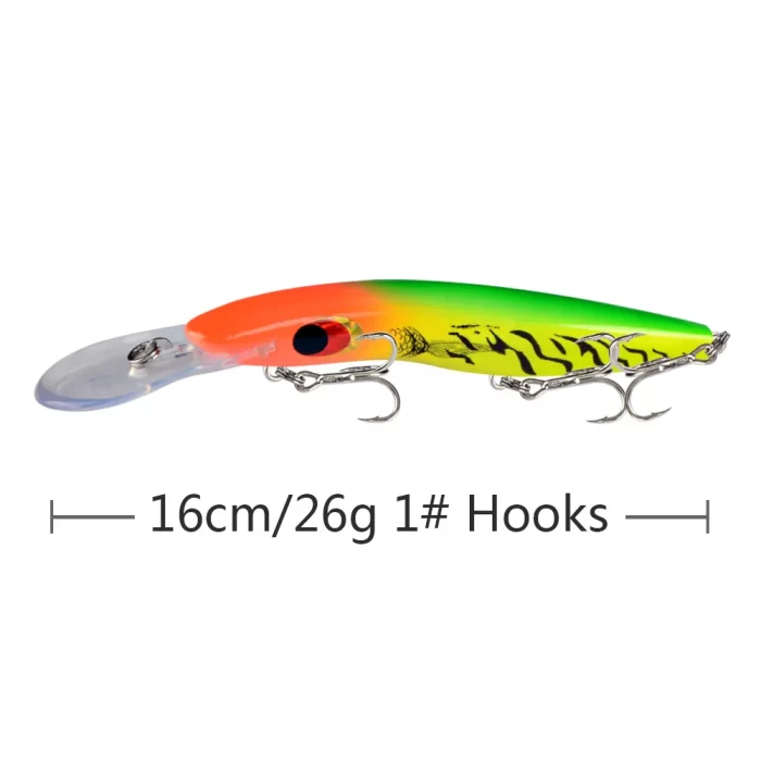 Large-Mouth Colorful Deep Diving Hard Bait Set | Designed for Big Fresh & Saltwater Predators - Image 11