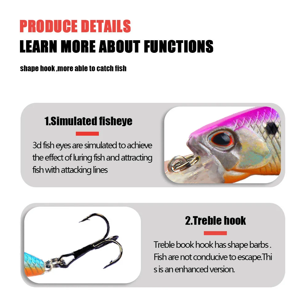 LureZ Bolt Fishing Lure in blue and silver with lifelike details
