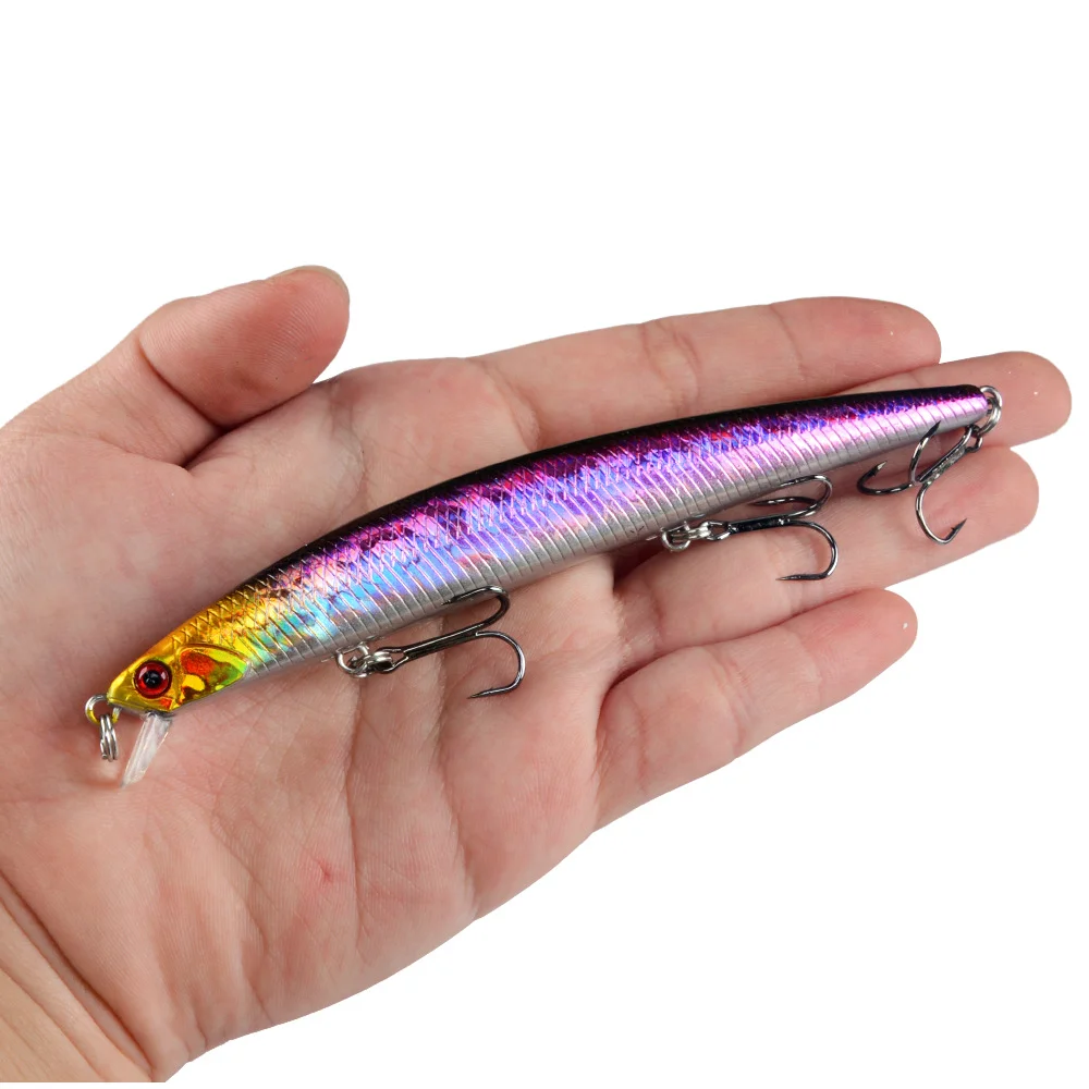  LureZ Bolt Fishing Lure in black and silver with clear body