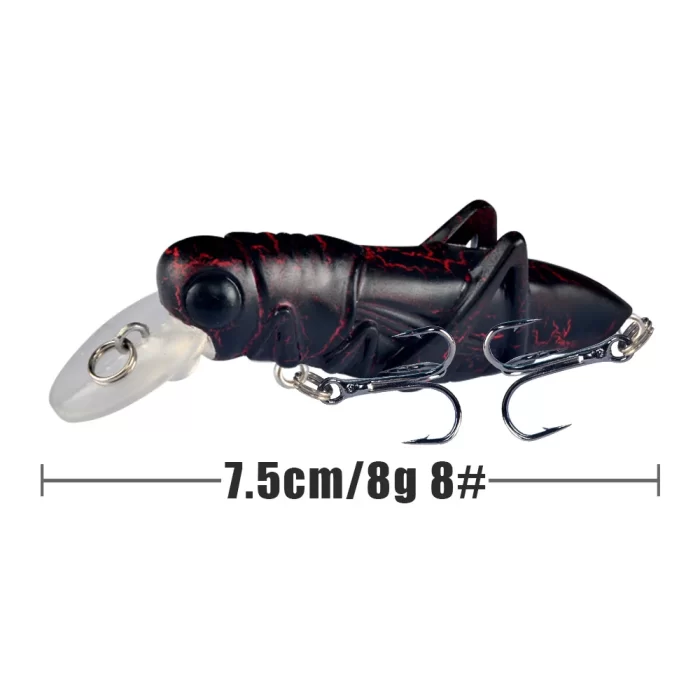 Grasshopper Fishing Lure - Realistic Insect Hard Bait for Freshwater Fishing - Image 7