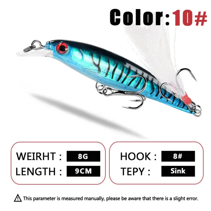 Best Feathered Treble Hook Fishing Lures for Trout and Bass Enthusiasts - Image 11