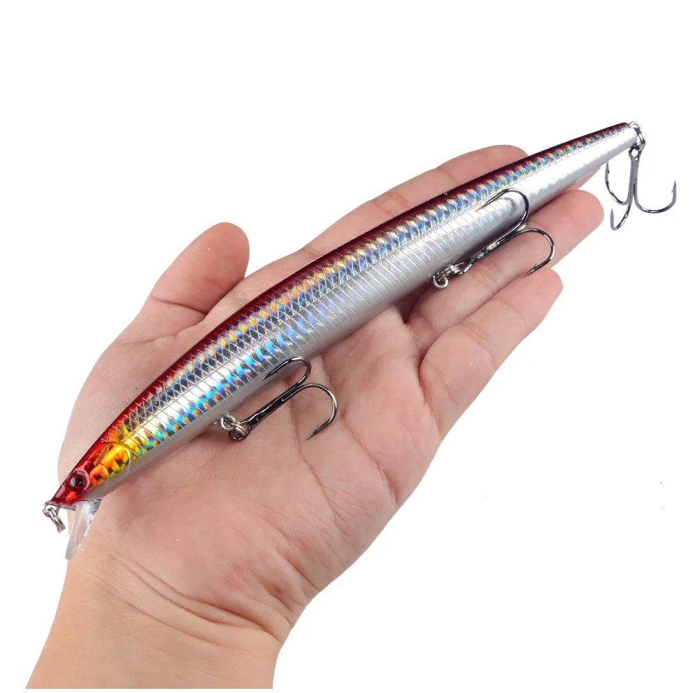 Close-up of the lure's details and construction