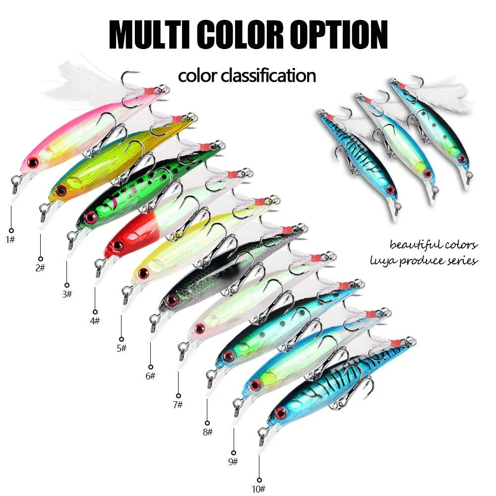 LureZ Bolt Fishing Lure in vibrant blue and green with lifelike details