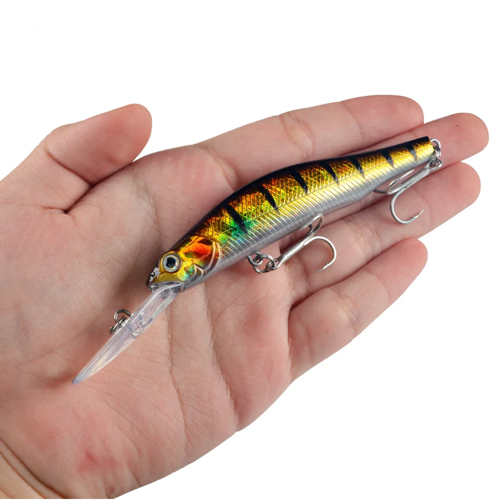 LureZ Bolt Fishing Lure in vibrant blue with black highlights and a realistic swim action