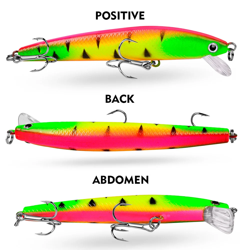 Back angle view revealing the tapered tail design that creates natural water displacement and vibration.
