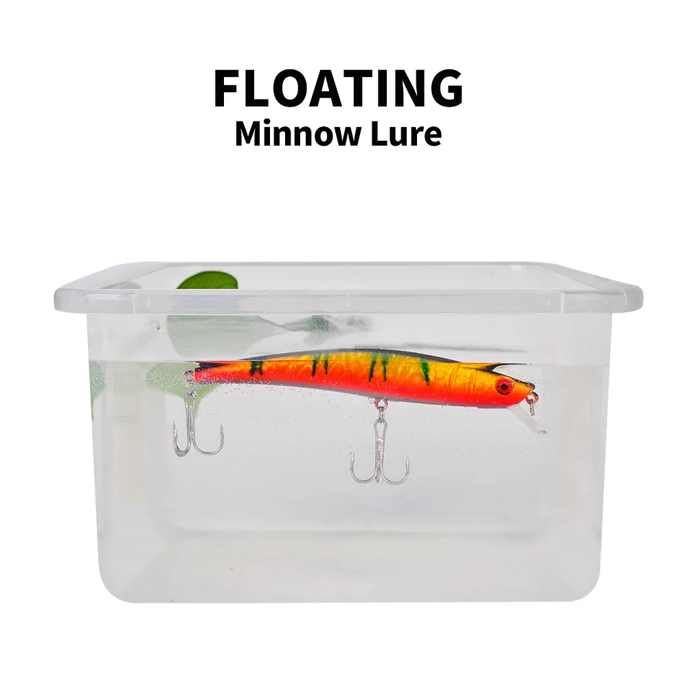 Image of the lure in action in a water tank, demonstrating its realistic movement and appeal to fish.