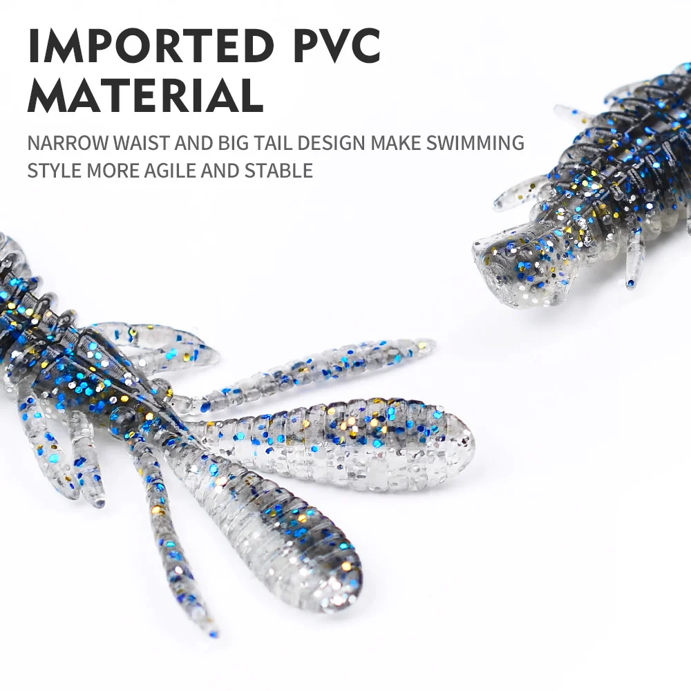 The manufacturing process of the shrimp lure