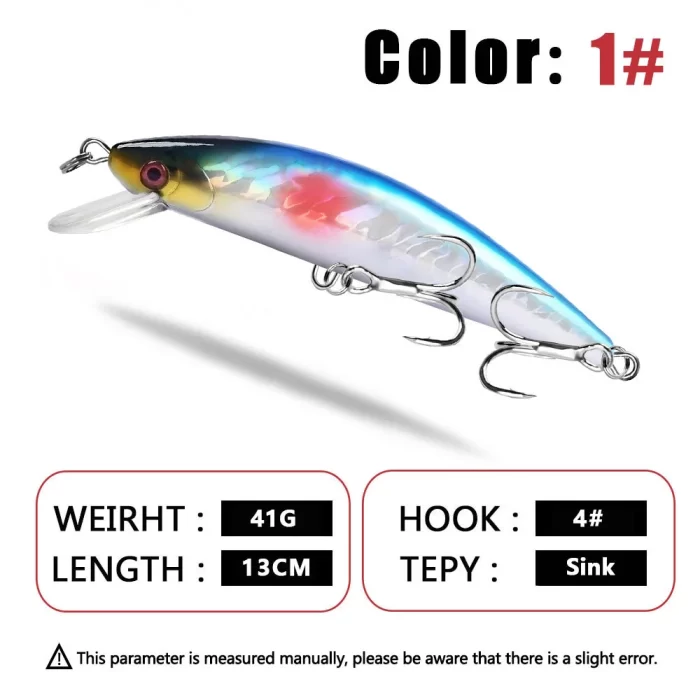 Top Realistic 3D Eyes Hard Plastic Fishing Lures for Bass and Pike Anglers - Image 2