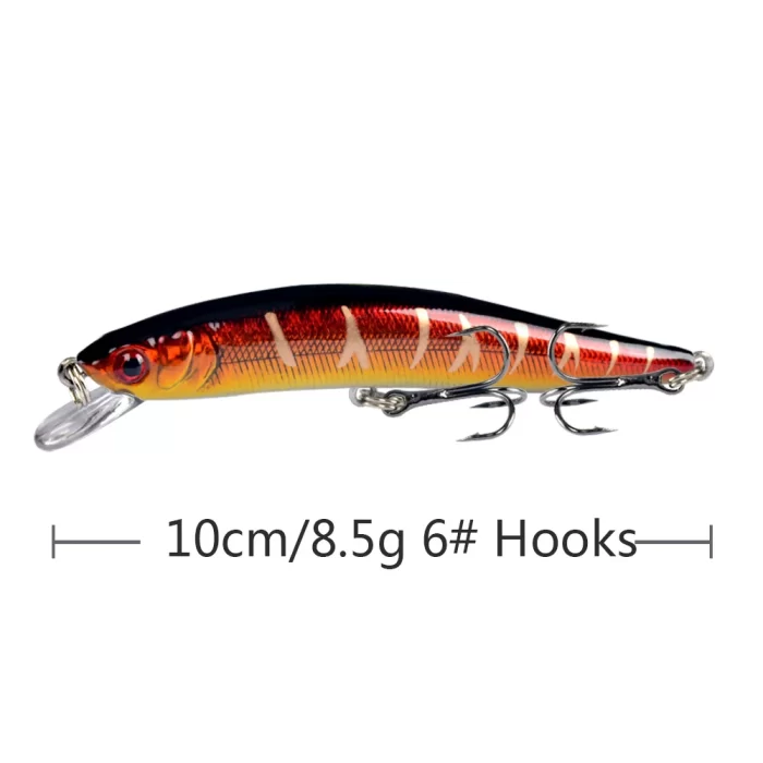 Top Lifelike Minnow Hard Baits for Freshwater Predator Fishing - Image 2