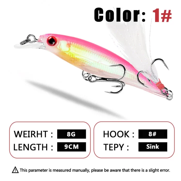 Best Feathered Treble Hook Fishing Lures for Trout and Bass Enthusiasts - Image 2