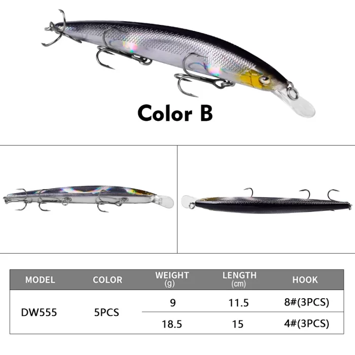 Premium Jerkbaits Hard Bait | Highly Effective Fishing Lures for Target Species - Image 2