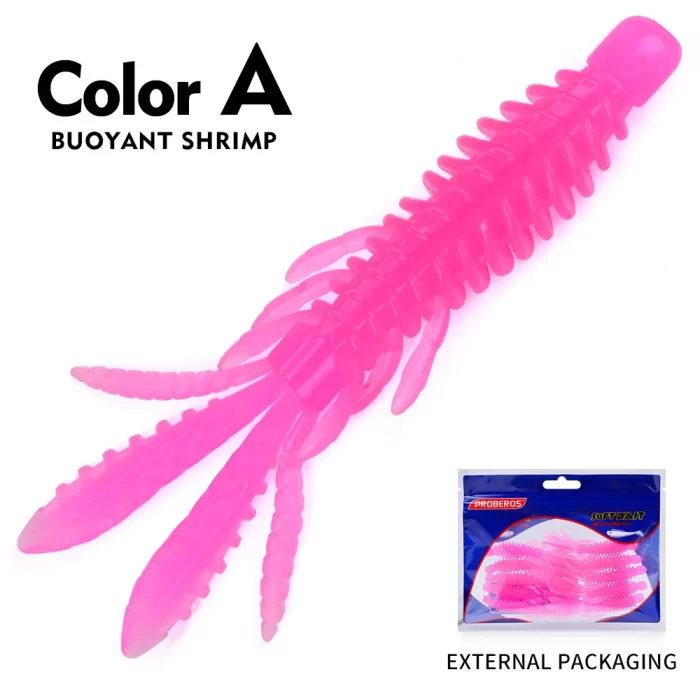 Multi-Color Soft Insect Fishing Lures for Freshwater Fishing | 10pcs - Image 2