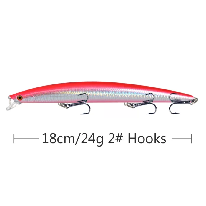 Reflective Long Casting Slender Fishing Lure Set | Powerful Tool for Predatory Fish - Image 2
