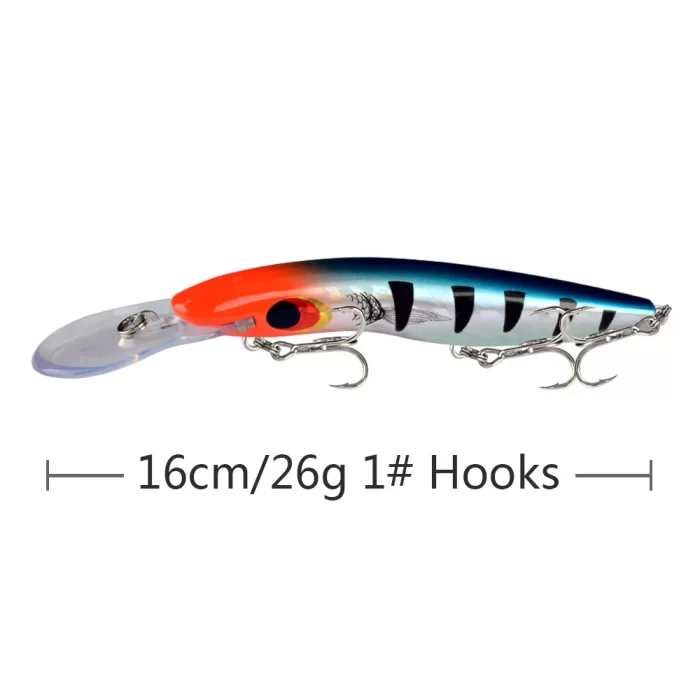 Large-Mouth Colorful Deep Diving Hard Bait Set | Designed for Big Fresh & Saltwater Predators - Image 2