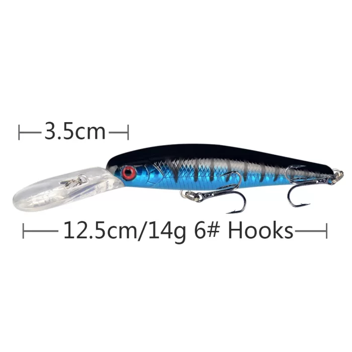 Deep Diving Crankbait | Multi-Color Fat Body Lure for Bass - Image 2