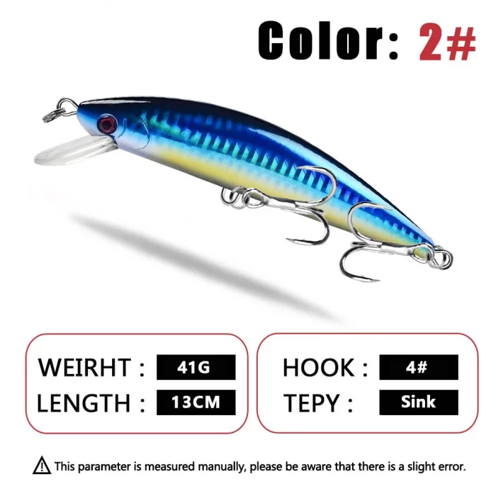 Top Realistic 3D Eyes Hard Plastic Fishing Lures for Bass and Pike Anglers - Image 3