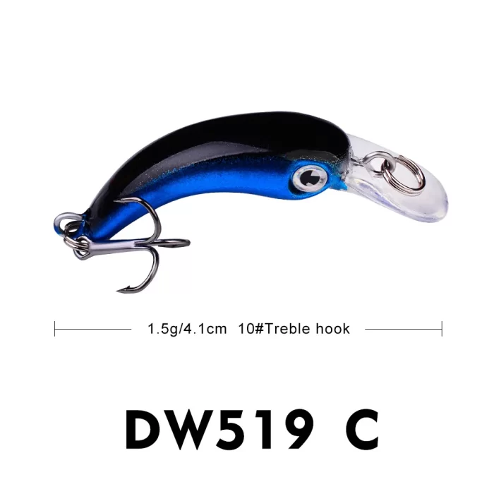 LureBolt Ultralight Mini Minnow Fishing Lure | Chubby Creek Fishing Lure - Image 2
