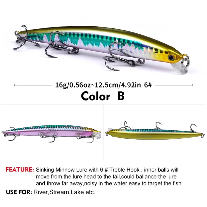 High-Quality Hard Baits for Fishing - Durable, Effective, and Attractive Designs - Image 3