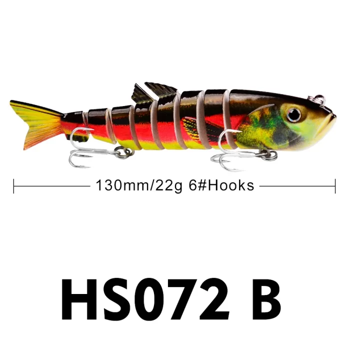 PROBEROS colorful realistic fishing lure set for various fishing environments - Image 3