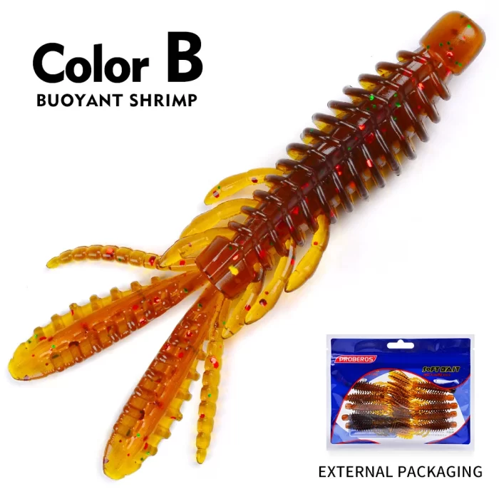 Multi-Color Soft Insect Fishing Lures for Freshwater Fishing | 10pcs - Image 3