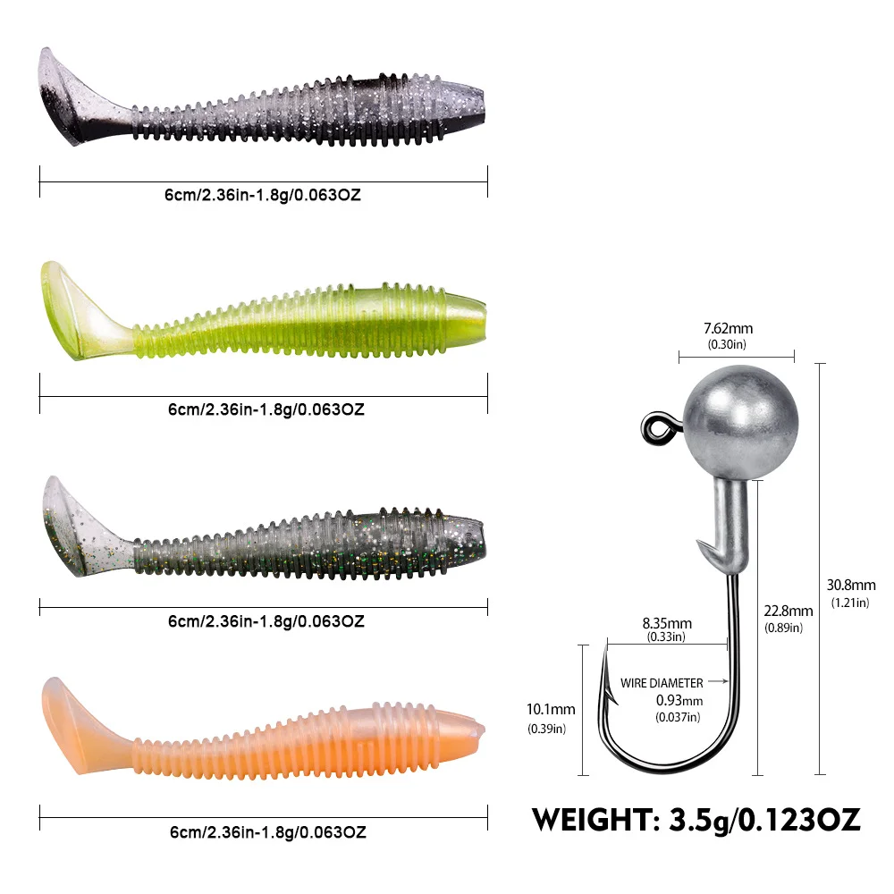Soft plastic baits
