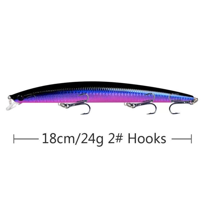 Reflective Long Casting Slender Fishing Lure Set | Powerful Tool for Predatory Fish - Image 3