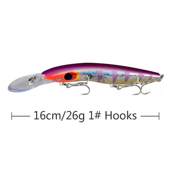 Large-Mouth Colorful Deep Diving Hard Bait Set | Designed for Big Fresh & Saltwater Predators - Image 3