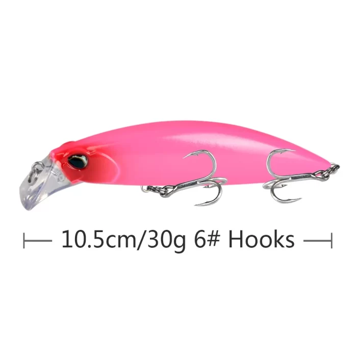Rainbow Reflective Fishing Lure | Multi-Color Hard Bait with High Visibility & Realistic Action - Image 3