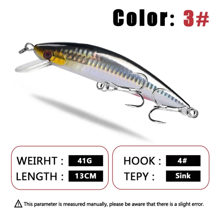 Top Realistic 3D Eyes Hard Plastic Fishing Lures for Bass and Pike Anglers - Image 4