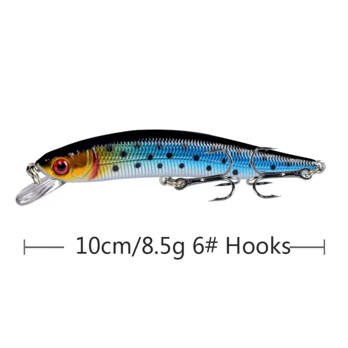 Top Lifelike Minnow Hard Baits for Freshwater Predator Fishing - Image 4