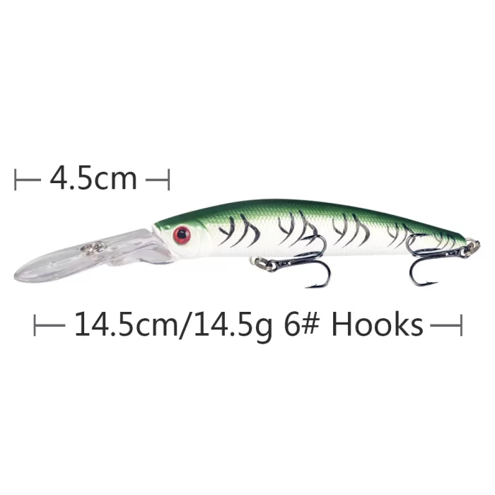 Top Deep Diving Minnow Hard Bait for Catching Freshwater Predators - Image 4