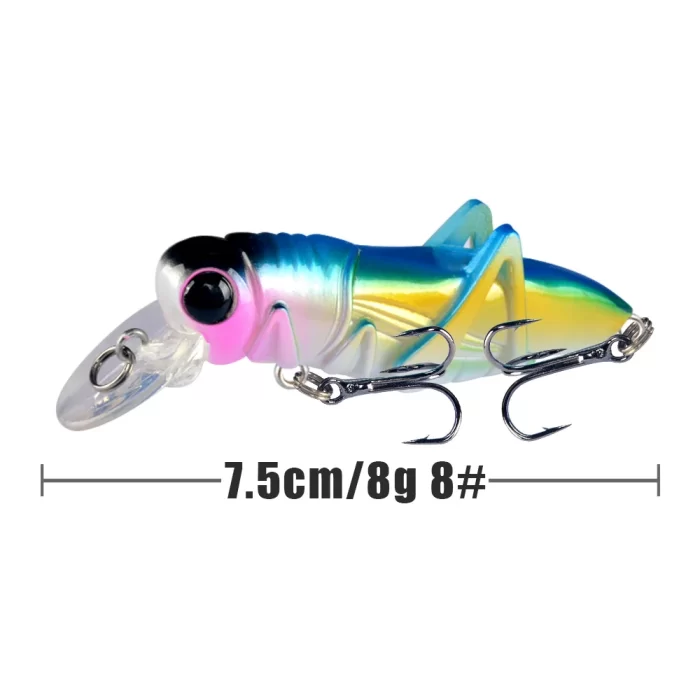 Grasshopper Fishing Lure - Realistic Insect Hard Bait for Freshwater Fishing - Image 10
