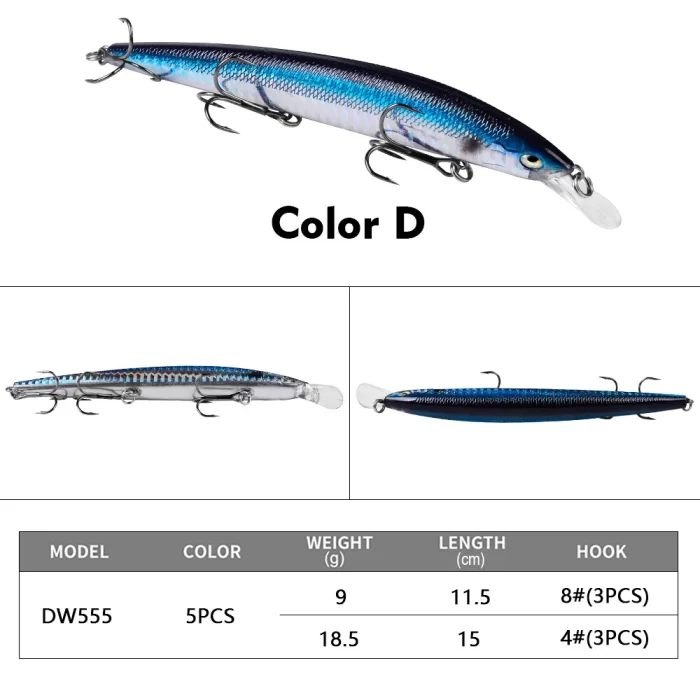 Premium Jerkbaits Hard Bait | Highly Effective Fishing Lures for Target Species - Image 4
